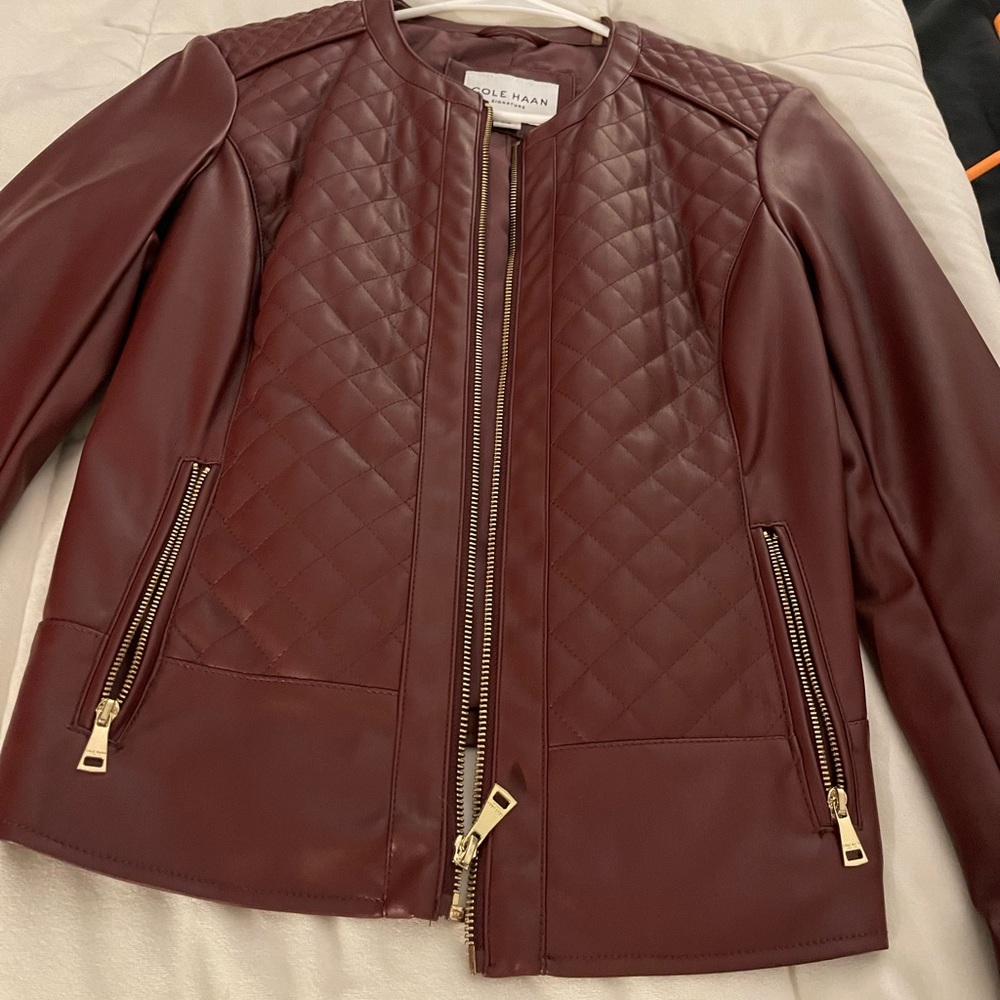 Beautiful leather jacket. Barely worn